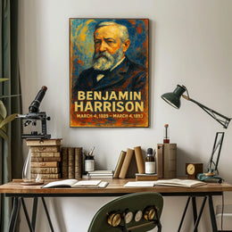 Benjamin Harrison Poster