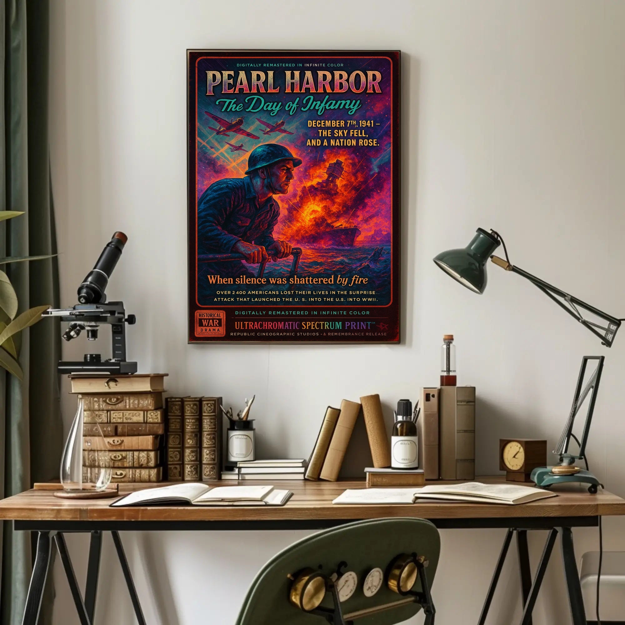 Pearl Harbor – The Day of Infamy Poster PosterGoat