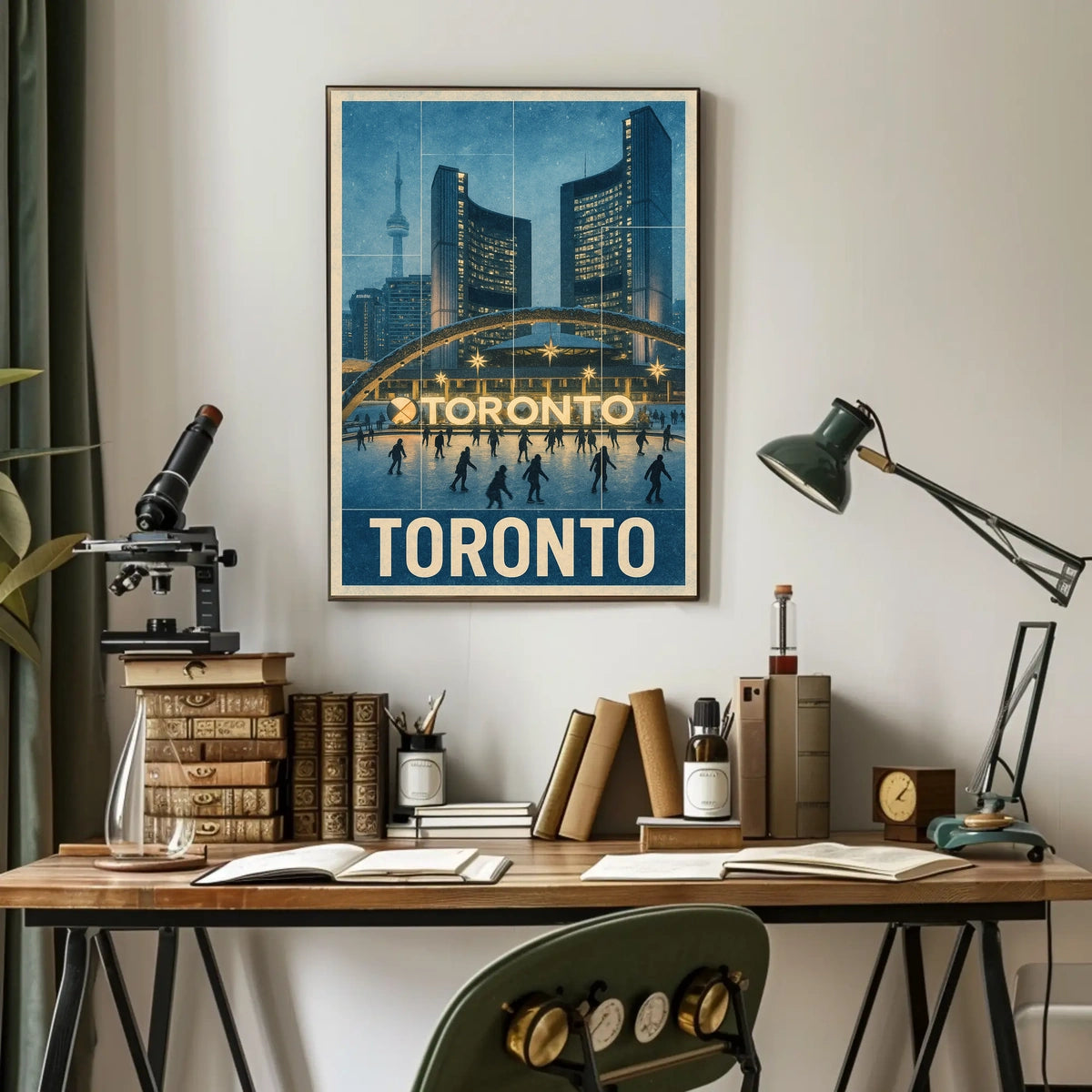 Toronto Winter Wonderland Poster