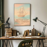Formation of the British East India Company Poster