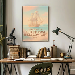 Formation of the British East India Company Poster