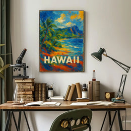 Hawaii Tropical Paradise Poster