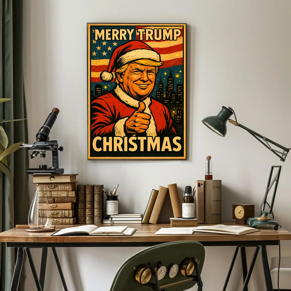Merry Trump Christmas Poster