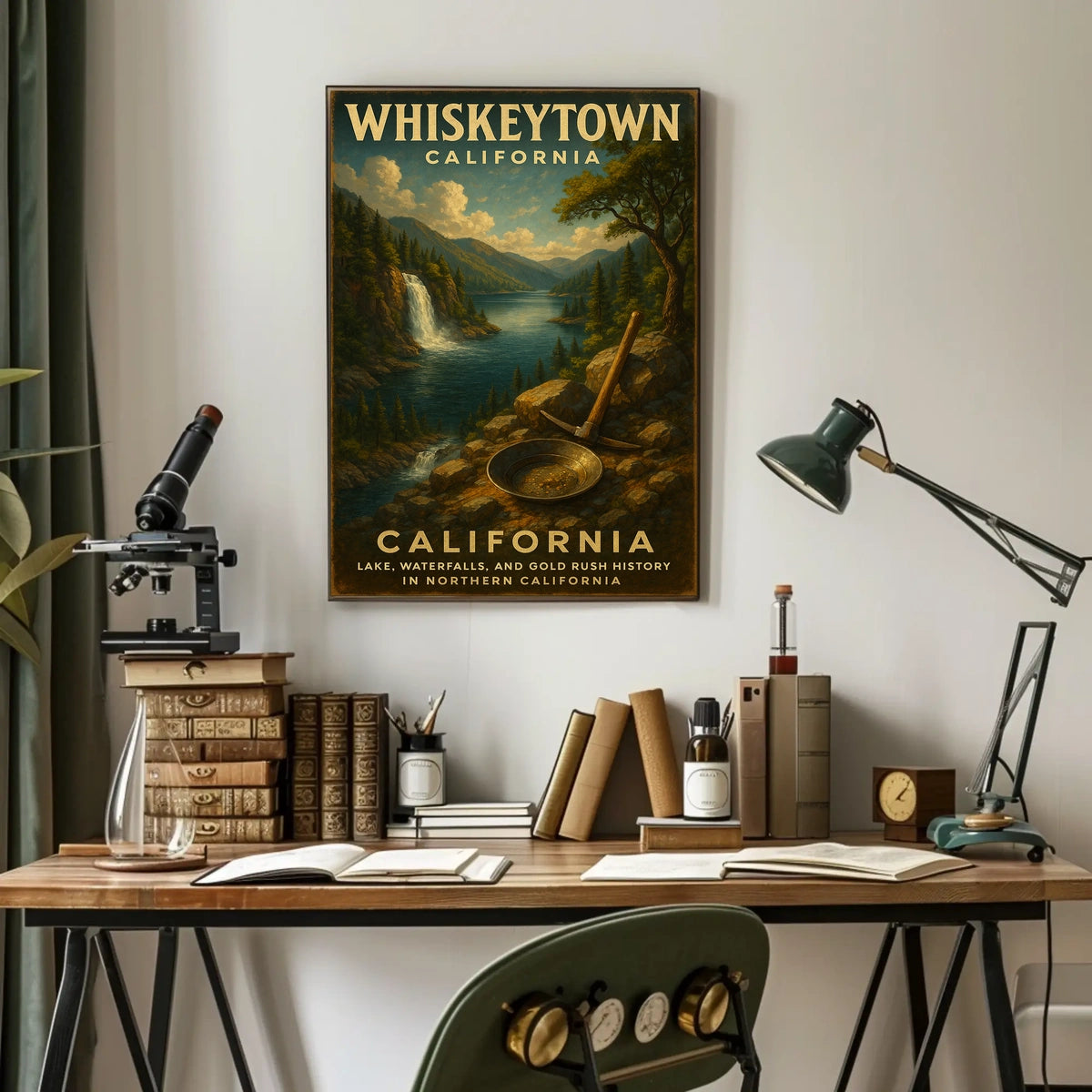 Whiskeytown, California Poster