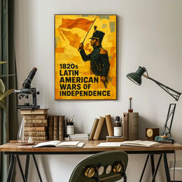 1820s Latin American Wars of Independence Poster