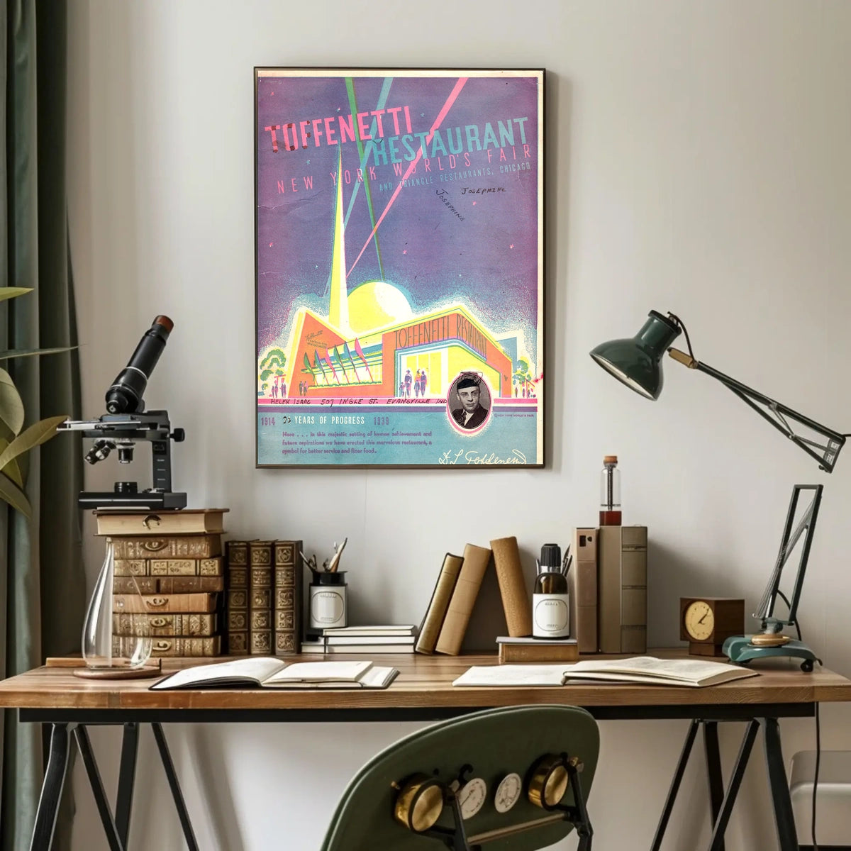 12 Years of Progress World's Fair Poster