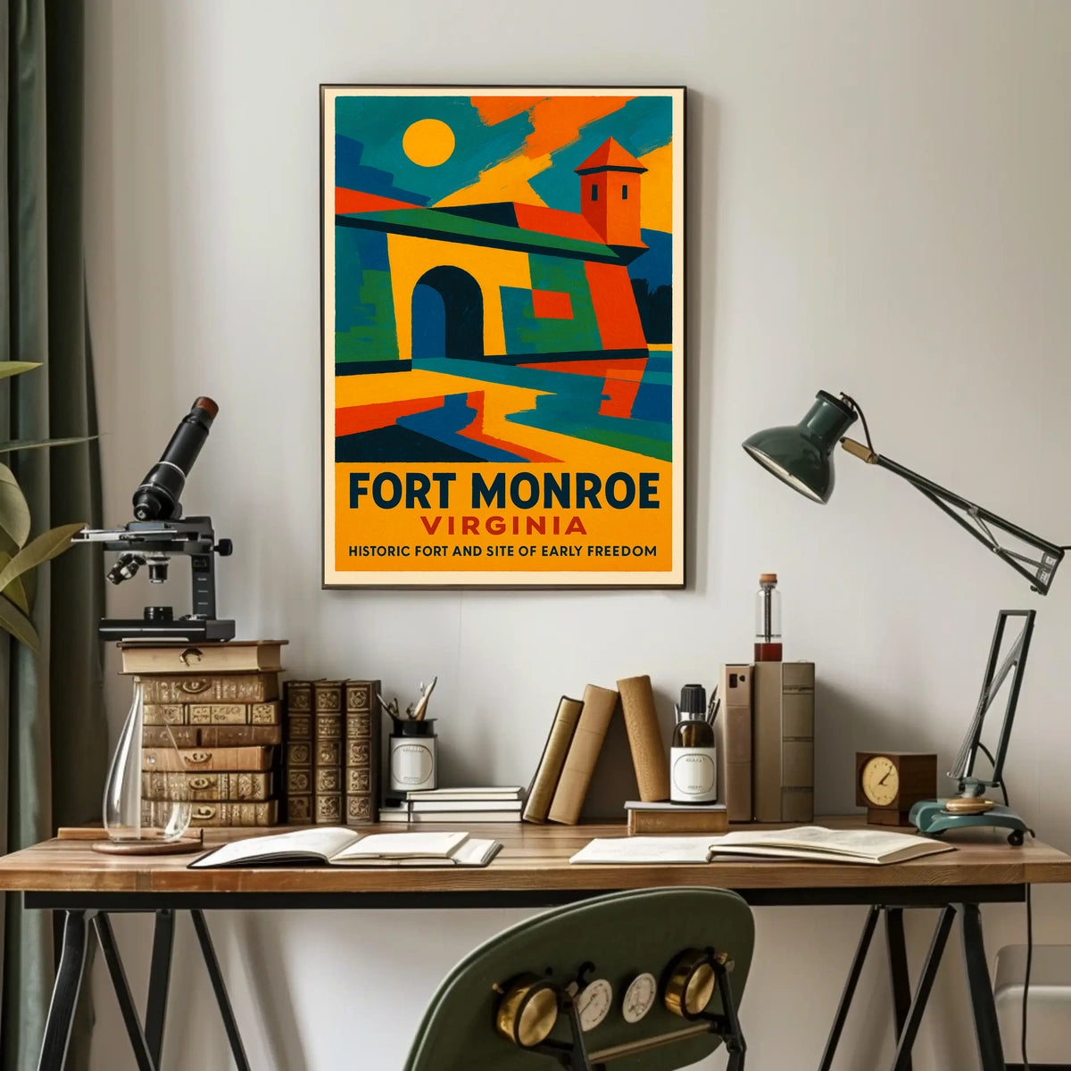Fort Monroe, Virginia Poster