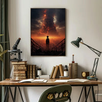 The Burning Tower Poster