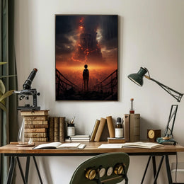 The Burning Tower Poster