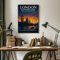 London Cityscape Poster