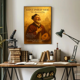 Saint Philip Neri The Apostle of Joy Poster