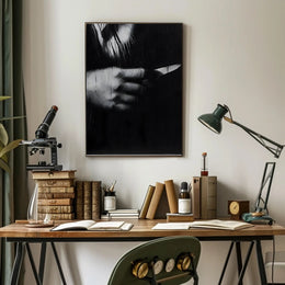 Knife Grip Art Print: Abstract or Artistic Poster PosterGoat