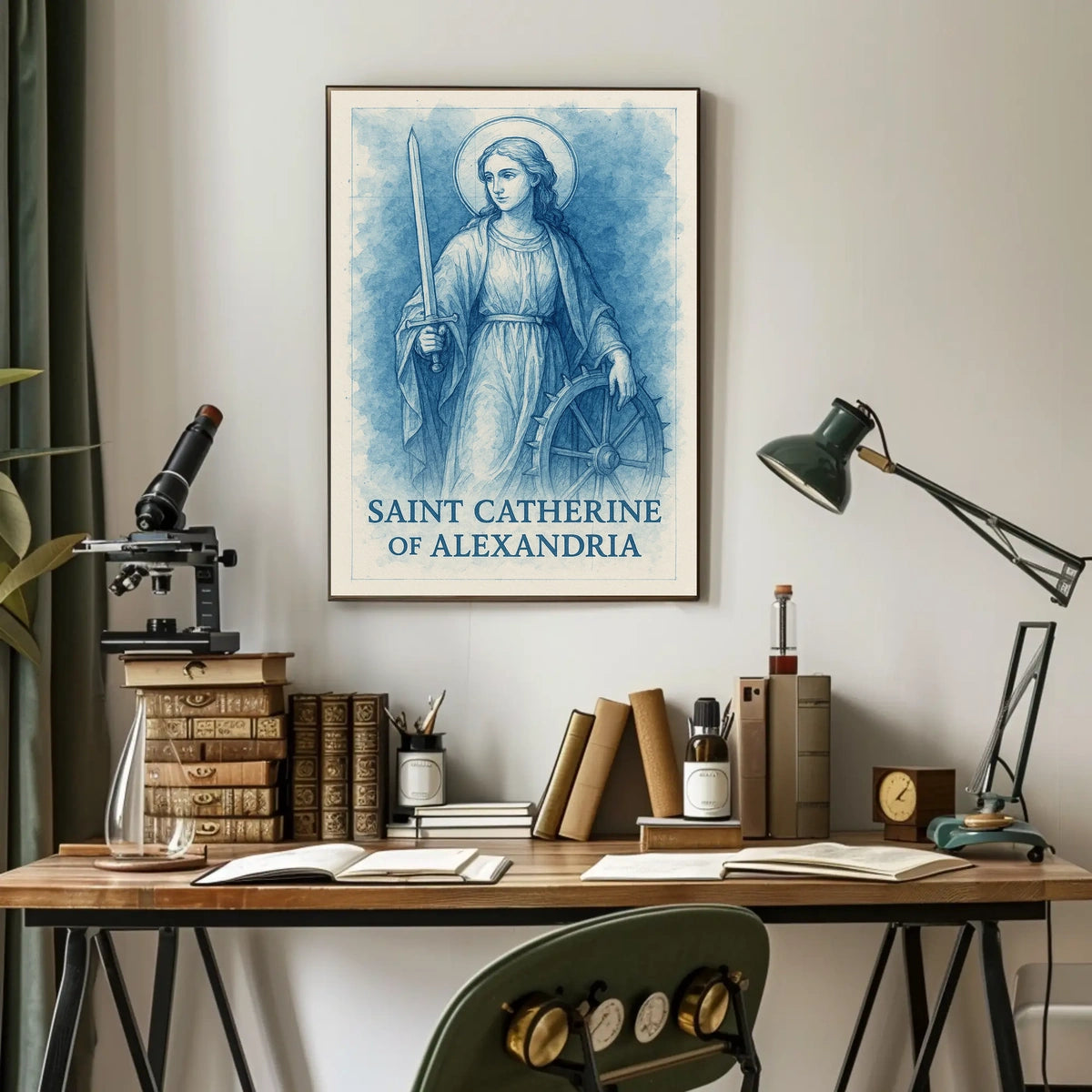 Saint Catherine of Alexandria Poster