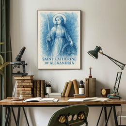 Saint Catherine of Alexandria Poster