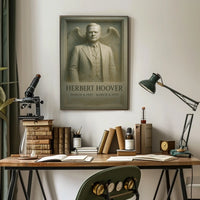 Herbert Hoover Presidential Era Poster
