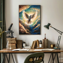 Ascending Dove Poster