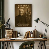 Saint André Bessette Humble Holy Cross Poster