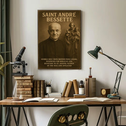 Saint André Bessette Humble Holy Cross Poster