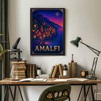 Amalfi Coast Dreamscape Poster