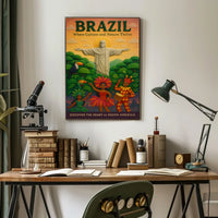 Discover the Heart of South America Poster