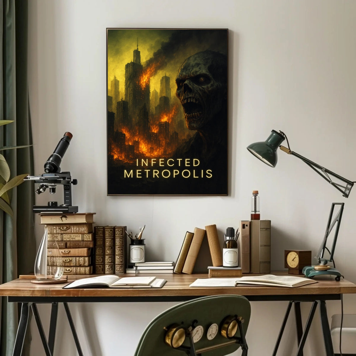 Infected Metropolis Poster