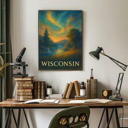Wisconsin Landscape Poster