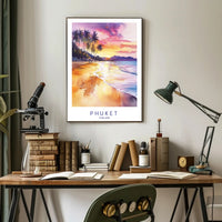 Sunset in Phuket Poster PosterGoat