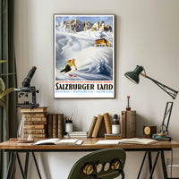 A Winter Dreamland In Salzburger Land Poster