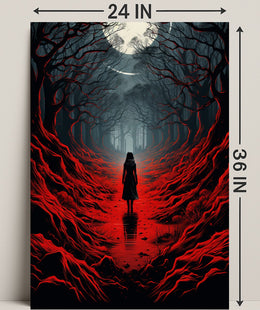 The Enchanted Forest Path Poster