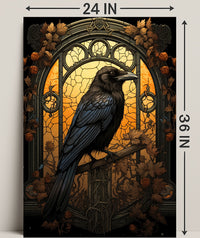 The Enigmatic Raven Poster