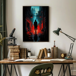 The Mysterious Alleyway Poster