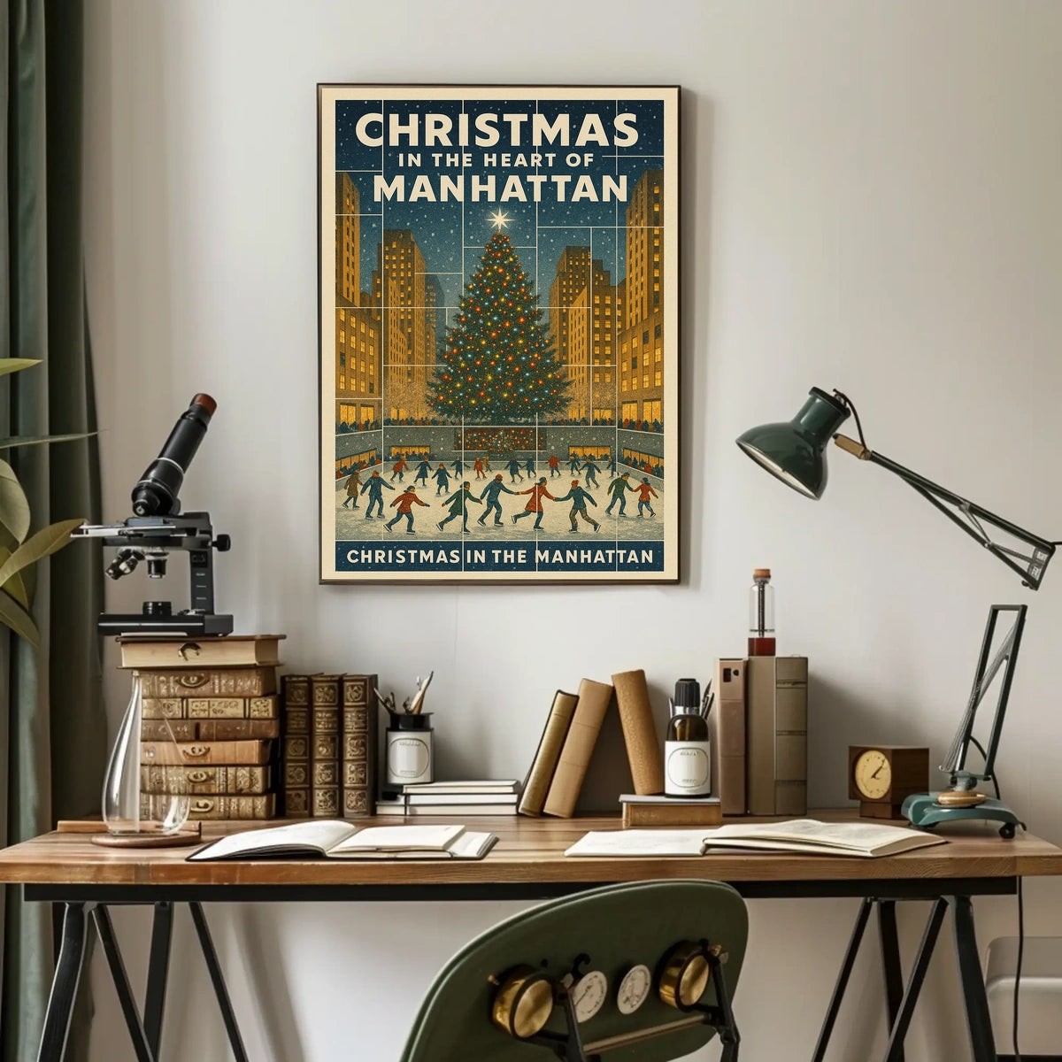 Christmas In The Heart Of Manhattan Poster