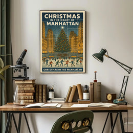 Christmas In The Heart Of Manhattan Poster