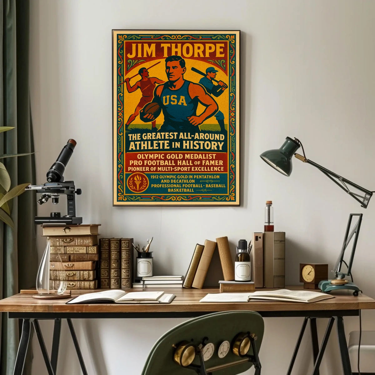 Celebrating a Legendary Athlete Poster
