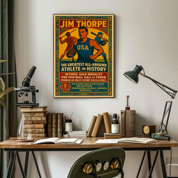 Celebrating a Legendary Athlete Poster