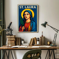 St. Laura Poster