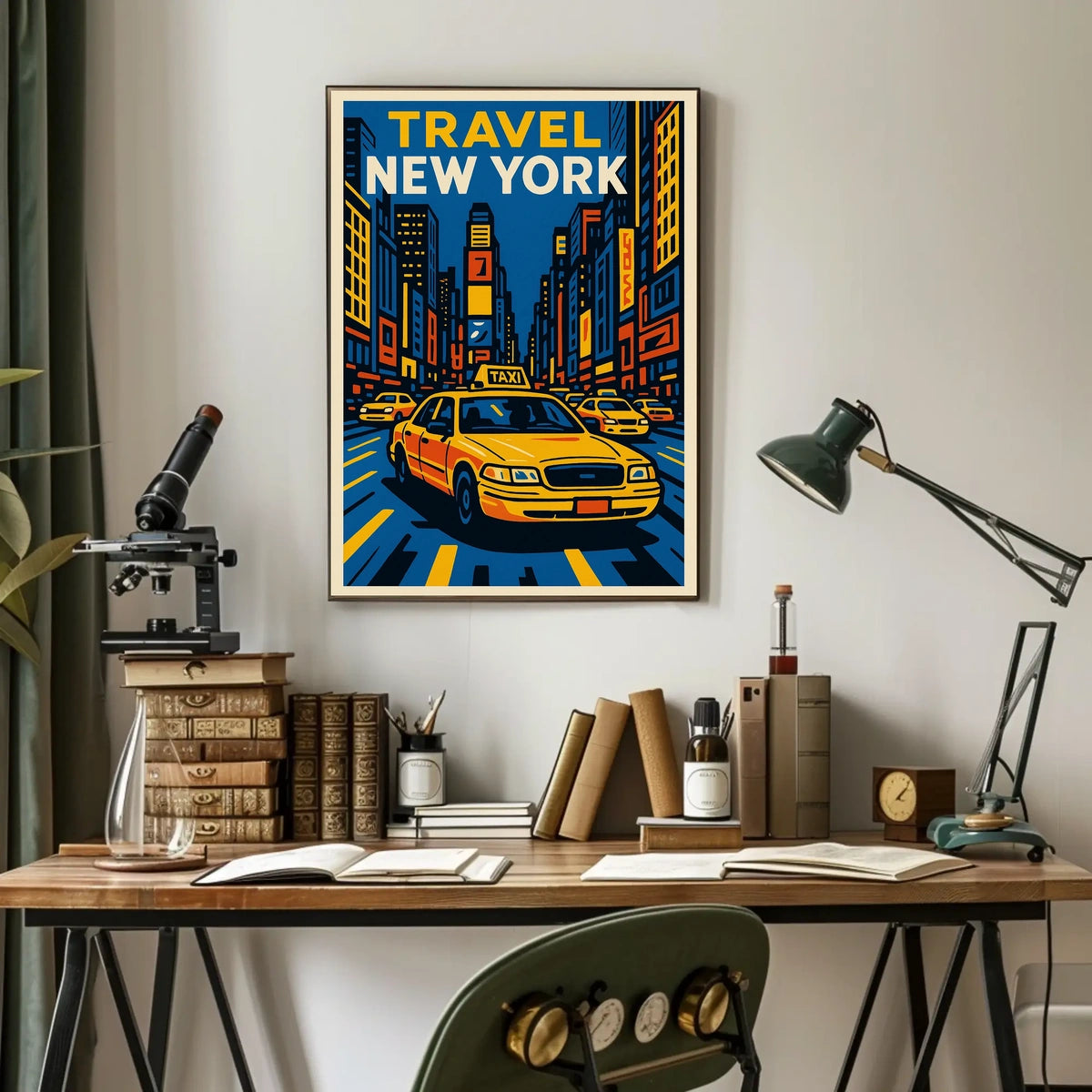 Travel New York Poster