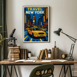 Travel New York Poster