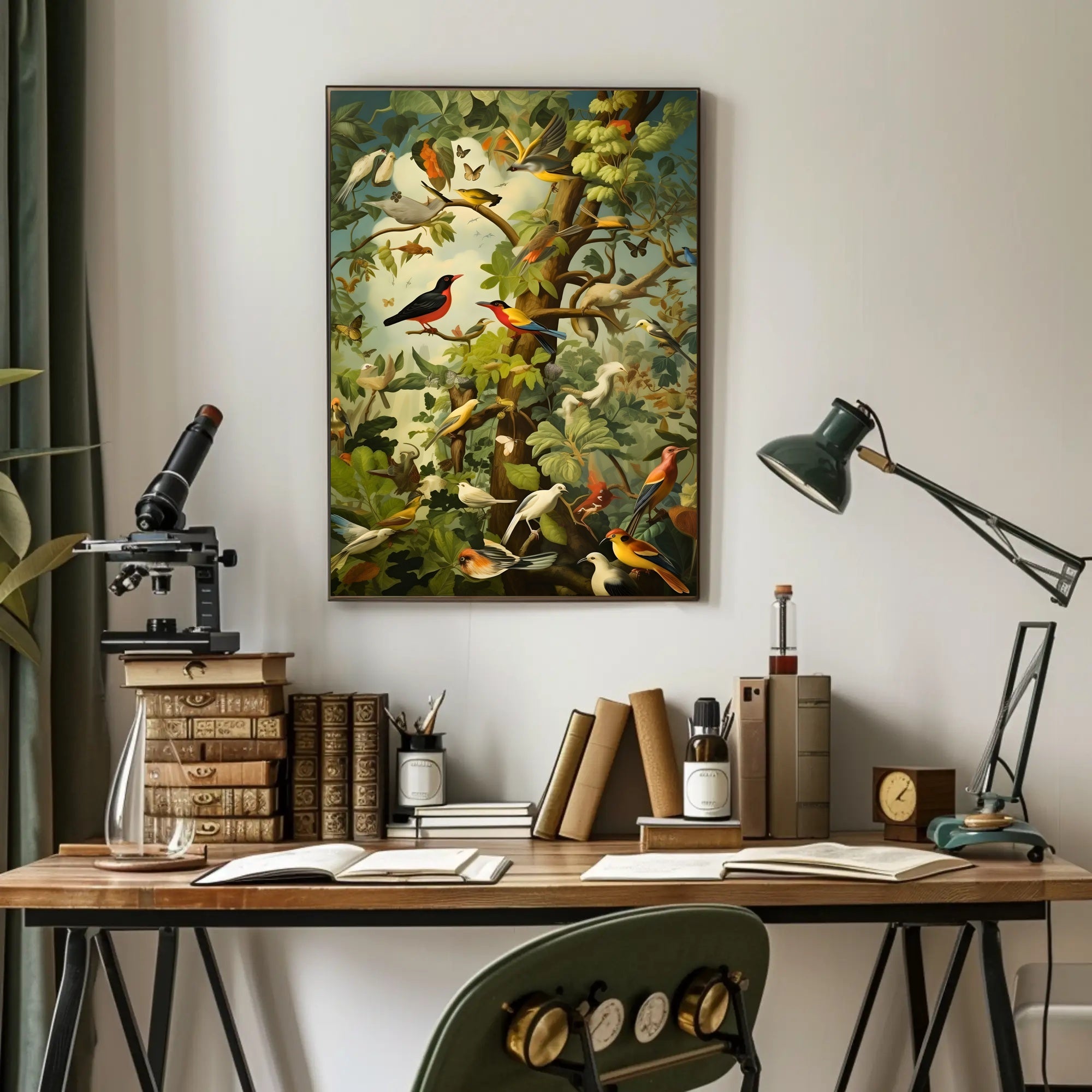 Birds Of Paradise William Morris Art Poster