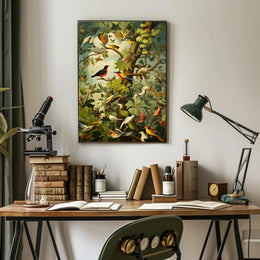 Birds Of Paradise William Morris Art Poster