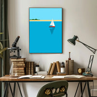 Tranquil Sail Poster PosterGoat