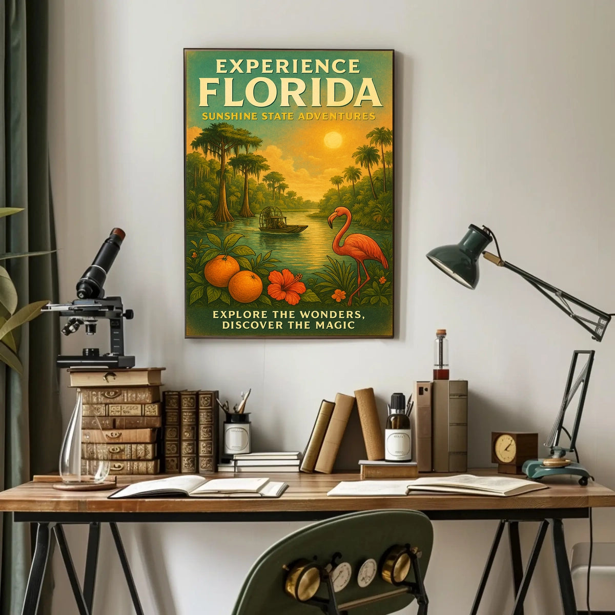 Experience Florida Sunshine State Adventures Poster