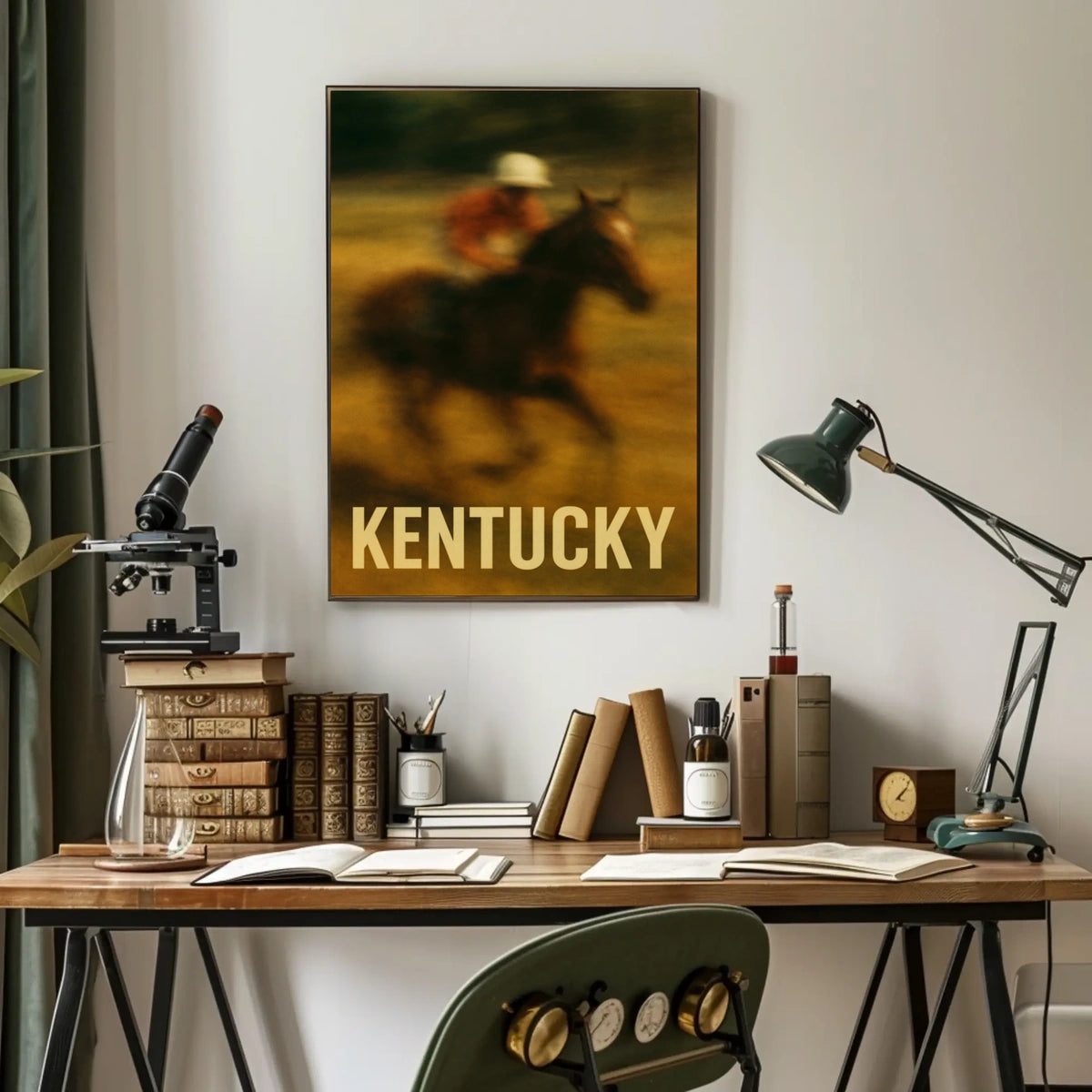 Kentucky Horse Racing Poster