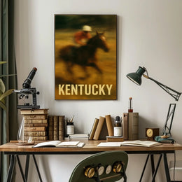 Kentucky Horse Racing Poster