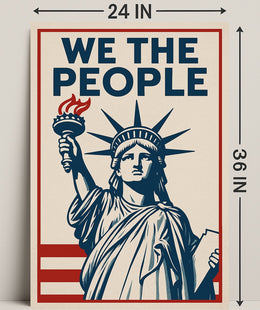 We the People Poster PosterGoat