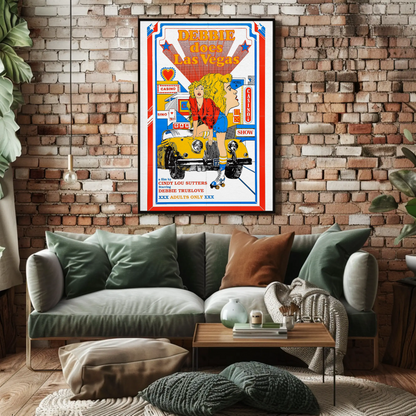 Vintage Poster Debbie Does Las Vegas