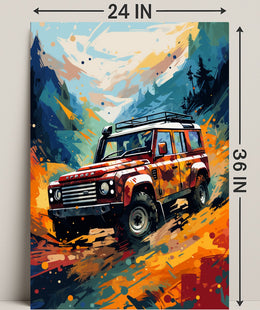 Adventure Off-Road Poster