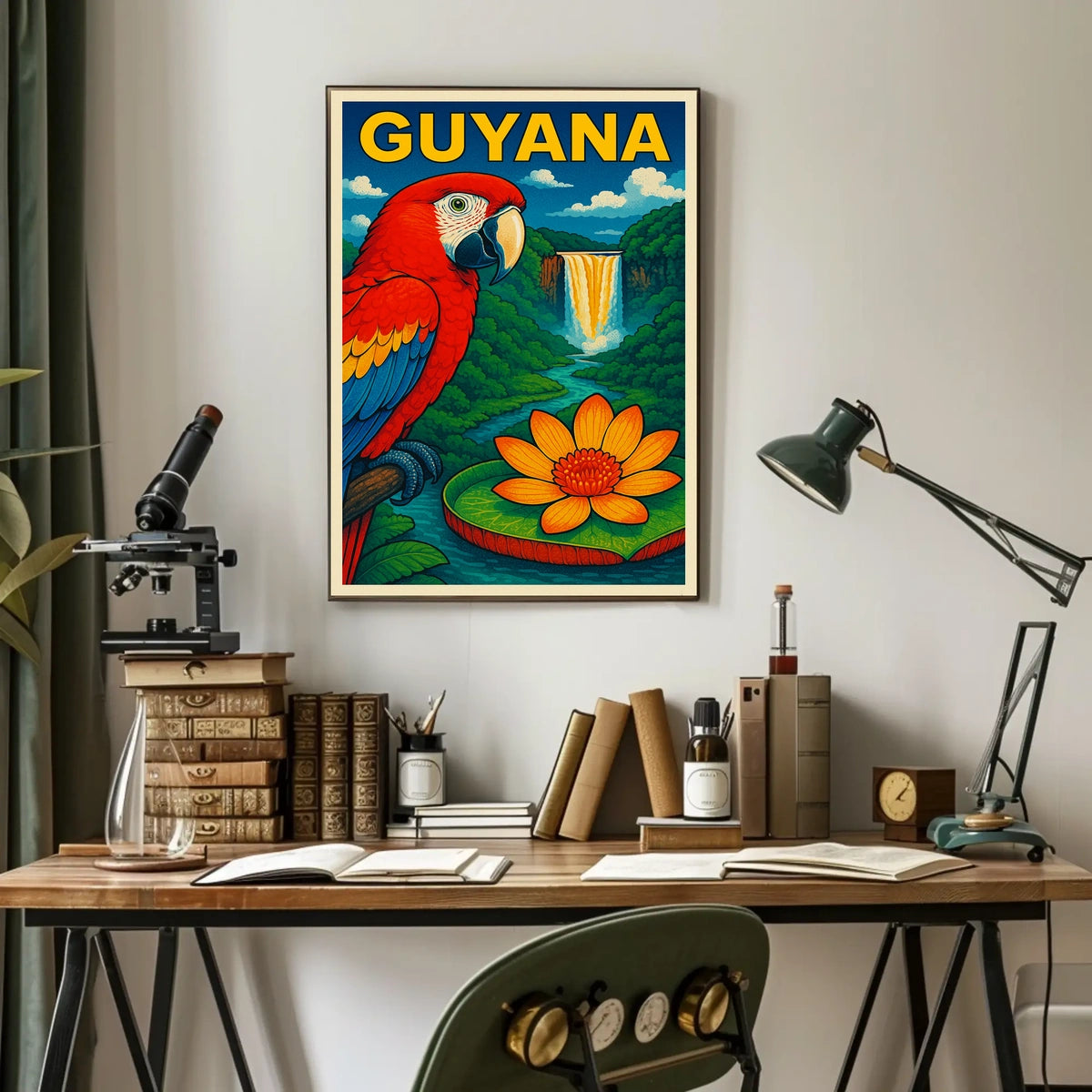 Guyana A Tropical Paradise Poster
