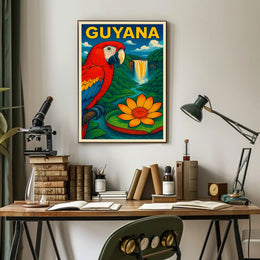 Guyana A Tropical Paradise Poster
