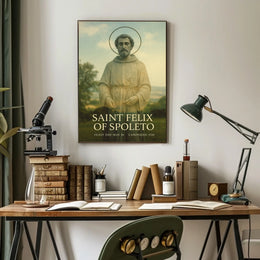 Saint Felix Of Spoleto Poster
